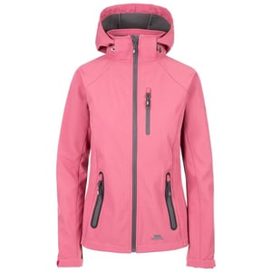 Trespass Womens/Ladies Bela II Waterproof Softshell Jacket (Rose Blush)