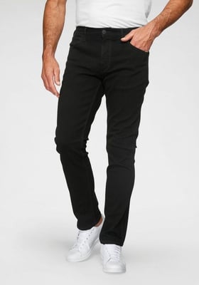 Wrangler Black Rinse Regular Jeans