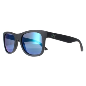Lacoste L778S 035 faltbare matte graue blaue Sonnenbrille