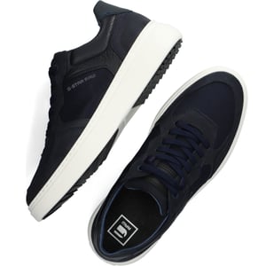 Niedriger Schnitt. Flache Schnürsenkel. Getäfeltes Design. Geflochtene Schlaufen und Ösen an der Spitze. Geformte Sohle, strukturierter Boden. Gefüllte Knöchelstütze. Schnürsenkel. Diese Sneaker sind aus robustem Leder gefertigt und mit Textildetails versehen. 78% Rindsleder, 22% Textil