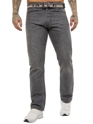 Enzo | Herren-Denimjeans mit geradem Bein