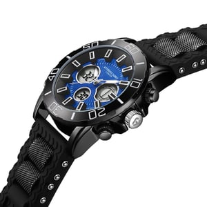 Handmontierte Anthony James Limited Edition Speedster Blau