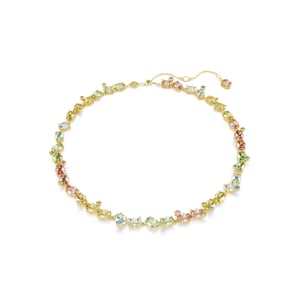 Swarovski 'Gema' Damen-Halskette aus vergoldetem Metall - Gold 5714836