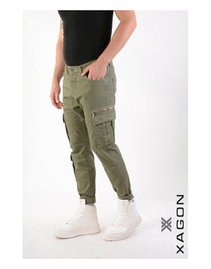Xagon Hose Cargo Herren grün