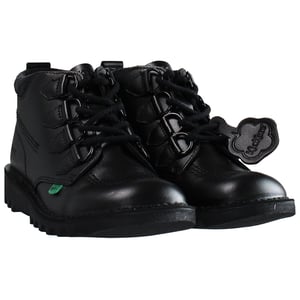 Kicker mittlerer Quilt Damen schwarze Stiefel