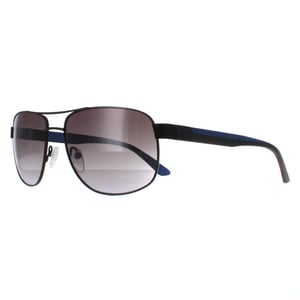 Calvin Klein CK20319S 001 matte schwarze kobaltblaue graue Sonnenbrille