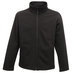 Regatta Classic Mens Water Repellent Softshell Jacket (Schwarz)