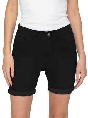 Enzo | Womens Skinny Denim Shorts