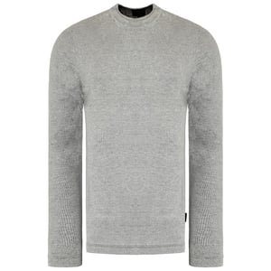 Ted Baker Staylay Herren grauer strukturierter Pullover