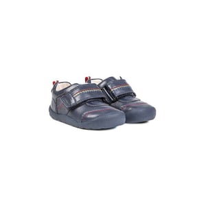 Start-Rite First Zak Leder Baby Schuhe - Marine