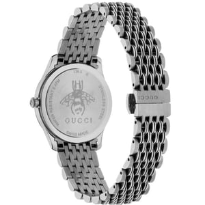Gucci YA1265020 G-Timeless Schwarzes Zifferblatt mit Biene Damenuhr