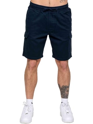 Kruze | 2er-Pack Herren Cargo-Shorts - BEIGE/NVY