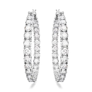 Swarovski 'Matrix' Frauen Ohrhänger aus Basismetall - Silber 5647715