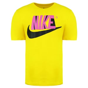 Nike Standard Fit Short Sleeve Crew Hals Yellow Herren T-Shirt Cu9104 735