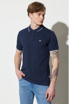 Wrangler - polo shirt marine