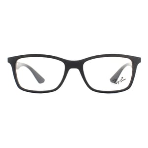 Cadres de verrures Ray-Ban RX7047 5196 Black mat 54 mm