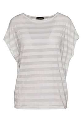 Ecru Semi Sheer Top