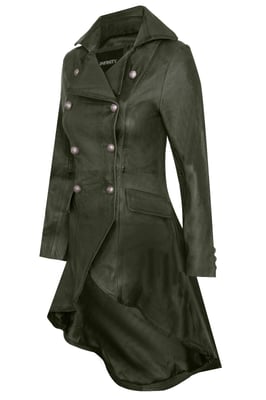 Damen Gothic Viktorianischer Mantel-Accra