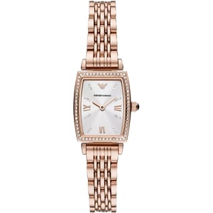 Emporio Armani AR11406 Weißes Zifferblatt Damenuhr