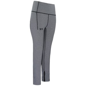 Under Armour Heatgear Stretch Taille Grey Womens Geo -Knöchel -Leggings 1371114 001