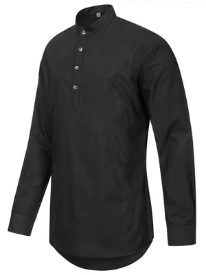 Indumentum Hemd Schwarz