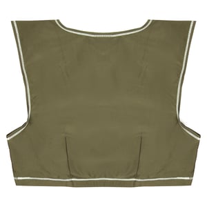 Nike Dri-Fit Sports Bra Fitness V-Ausschnitt braune ärmellose Training Top 222665 204