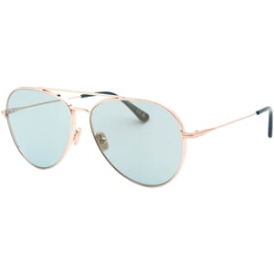Tom Ford Ft0996 28X glanzende Rosegold-Sonnenbrille