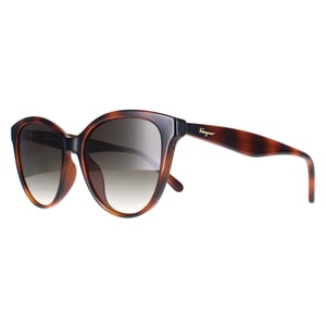 Salvatore Ferragamo Cat Eye Damen Schildpatt Grau Gradient SF1073S