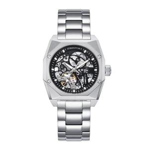 Heritor Automatische Elliott Edelstahl-Armbanduhr