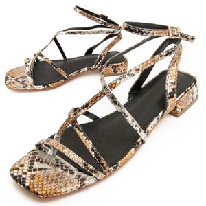 MonteVita Absatzsandale Sandalo2 In Gold