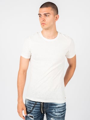 Xagon Man T-Shirt Lino Herren Off-White