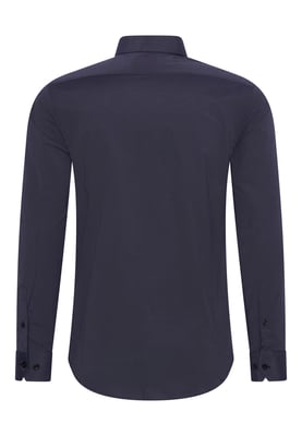 Rusty Neal Overhemd Slim Fit  Blau