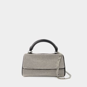 Crush Satchel Tasche - Kara - Messing - Weiß