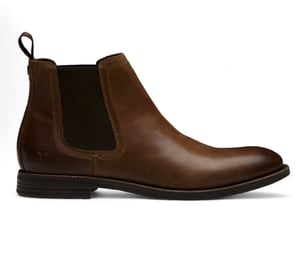 Windsorsmith Chelsea-Stiefeletten aus schwarzem Leder – Sergio