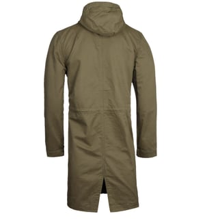 Lyle & Scott Lichen Grüner Fishtail Parka Jacke