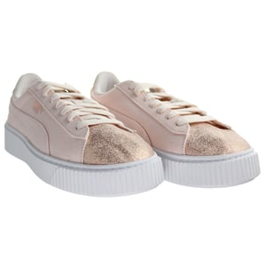 Puma -Korb -Plattform Pink Womens Trainer