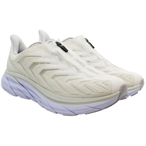 Hoka Project Clifton Weiße Herren-Sneaker