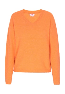 Mymo Pullover Damen orange