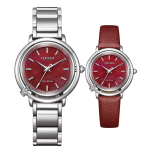 Citizen Damen Silberne Uhr EM1090-78X