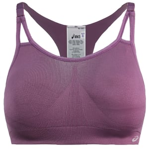 ASICS -Kurve nahtlose Frauen Lila Sports BH
