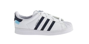 Adidas Superstar i Kinder weiße Trainer