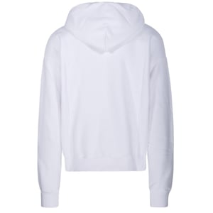 Off-White From Italy Design Weißer Skate-Fit-Hoodie