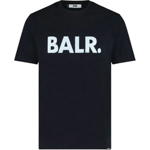 Brand Straight T-Shirt von BALR. in der farbe Schwarz und in größe XL.