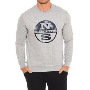 Langärmeliges Sweatshirt mit Rundhalsausschnitt 9024130 Herren