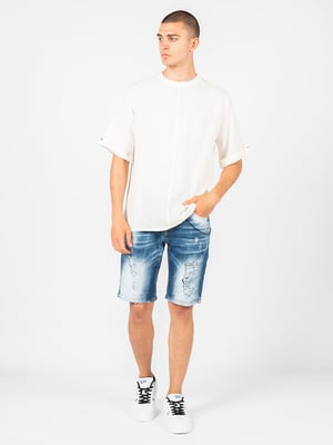 Xagon Man T-Shirt Over Men's Off-White