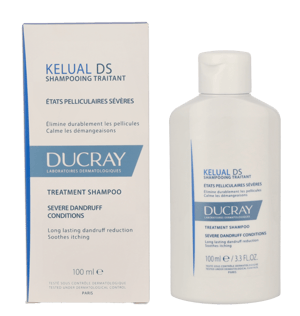 Ducray Kelual DS Anti-Dandruff Treatment Shampoo 100ml.