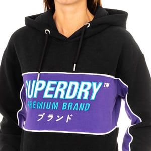 Langarm-Kapuzenpullover für Frauen W8000011A