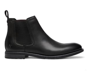 Windsorsmith Chelsea-Stiefeletten aus schwarzem Leder – Sergio