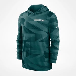 Nike Dri-Fit Nfl Philadelphia Eagles Grüne Pullover Männer Nebenhuterfeuchtigkeit NKD8 3JD