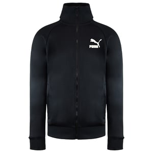 Puma ikonische T7 -Männerschwarze Trackjacke